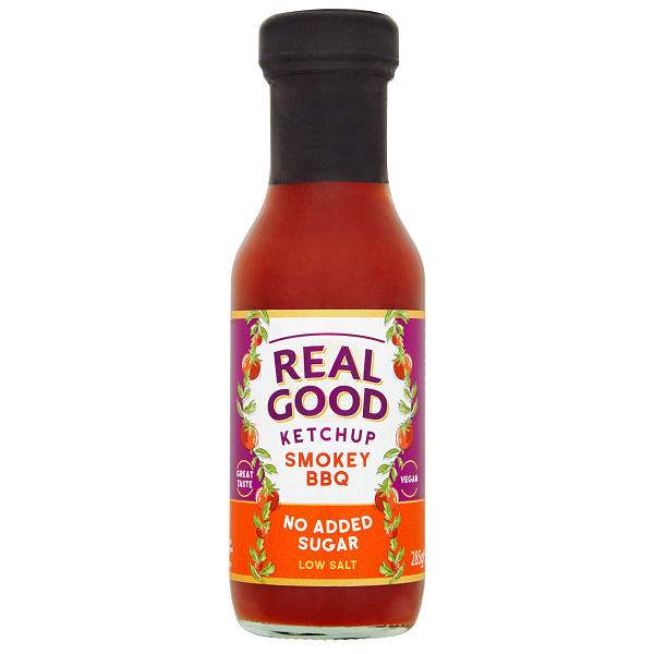 Real Good BBQ Smokey Ketchup Bottle