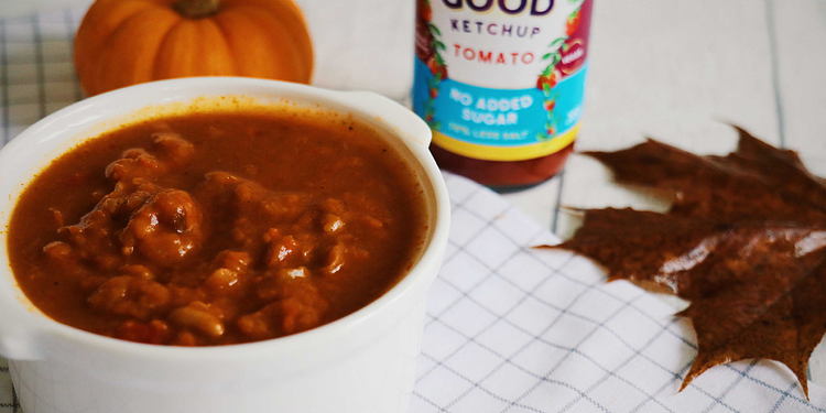 Pumpkin and Black Bean Hotpot